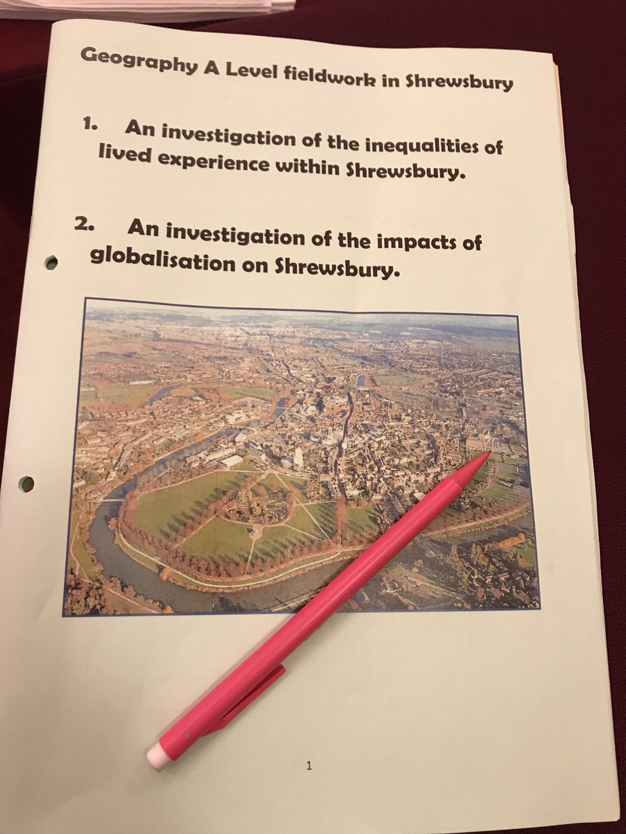GeogDeptCC's tweet photo. Setting up for our 6.1 #placestudies #fieldtrip to Shrewsbury ✏️ #geography #concordcollege #academicexcellence https://t.co/rVWpYrxhjy