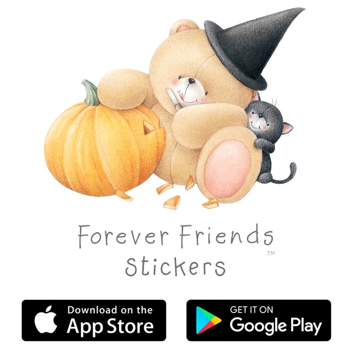 TipTapGame's tweet image. Send a little less scary #Halloween messages... @FFofficialbear Stickers for iOS and Android 🐻 npga.me/loveyou