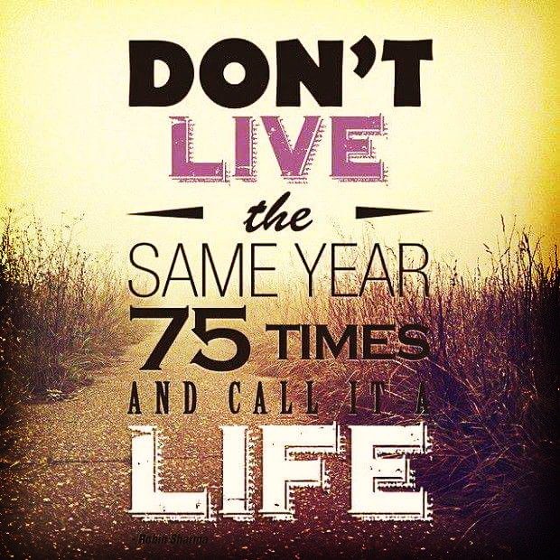 niceobaid's tweet photo. لا تعش نفس السنة ٧٥ مرة وتسميها حياة!! https://t.co/IGDcCaYgZ5