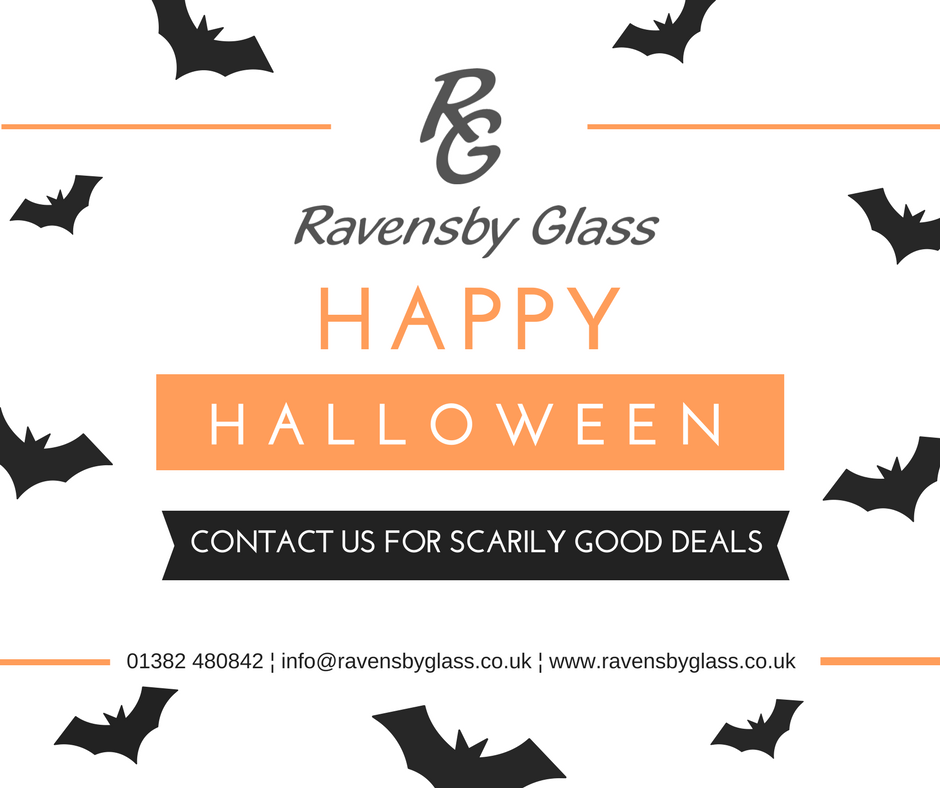 RavensbyGlass's tweet photo. Happy Halloween! Get in touch today for a scarily good deal! Email: info@ravensbyglass.co.uk or phone: 01382 480842 https://t.co/kVnQP53HxW https://t.co/TqAtEete6z