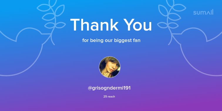 Belovedbrownie's tweet photo. Our biggest fans this week: @grisogndermi191. Thank you! via https://t.co/tMeWPRCoZa https://t.co/ufCyRTAcZN