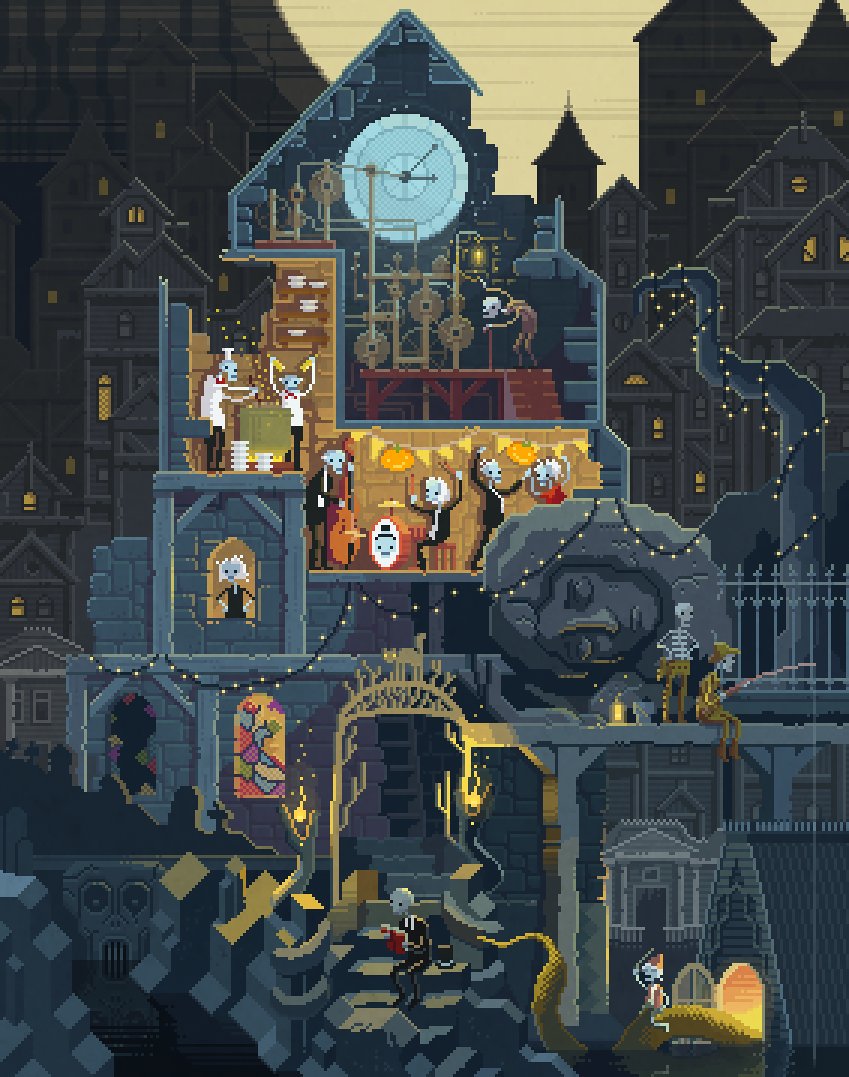 OctaviNavarro's tweet photo. #HappyHalloween !!! :D
#pixelart #pixelshuh
#Halloween https://t.co/XqZFGPRjWl