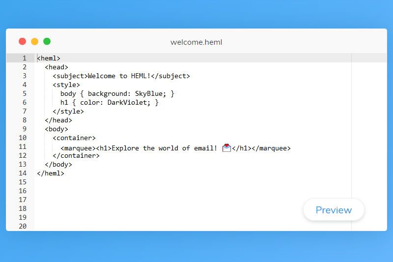 misterwebby's tweet photo. Creare velocemente email #responsive con HEML open source markup language https://t.co/LchIkThx6a https://t.co/M61KWCv3Gc