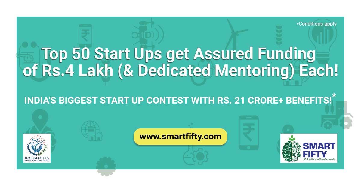IIMCIP's tweet image. If you think you have got it in you to be counted amongst the #Top50 #SmartStartups of India, then click on smartfifty.com/apply-now now!