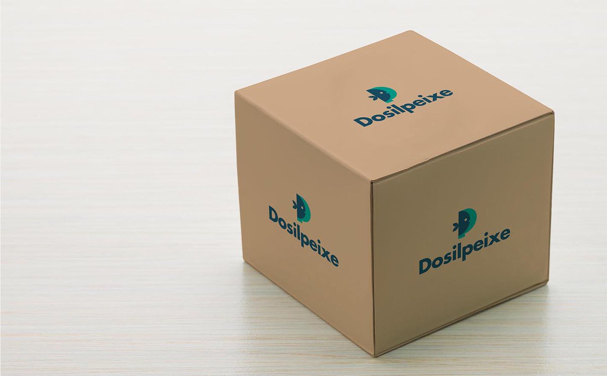 Nueva imagen para DosilPeixe. Símbolo que recrea el concepto principal de su producto, el pescado congelado.  bit.ly/2z6PoIH