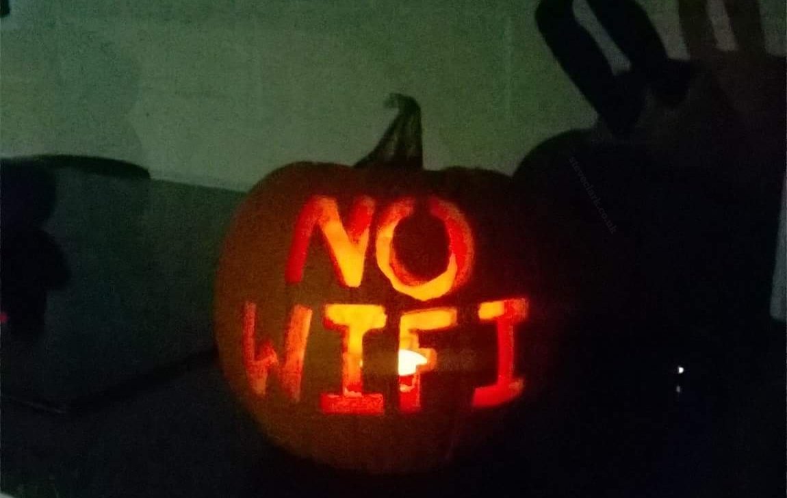 How to terrify a teenager #Halloween