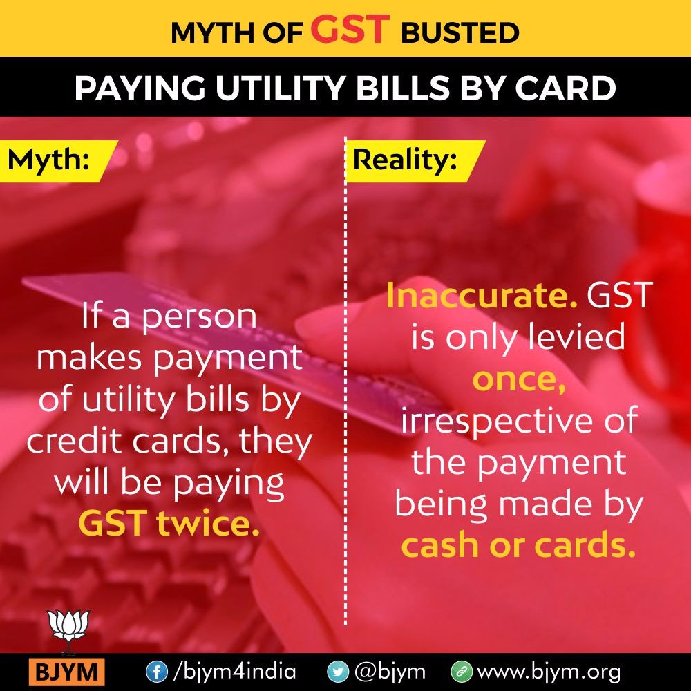 abhitripaati's tweet photo. #REALITYvsMYTH
#GST
Very important to know the real policy. https://t.co/J7Zx07309R