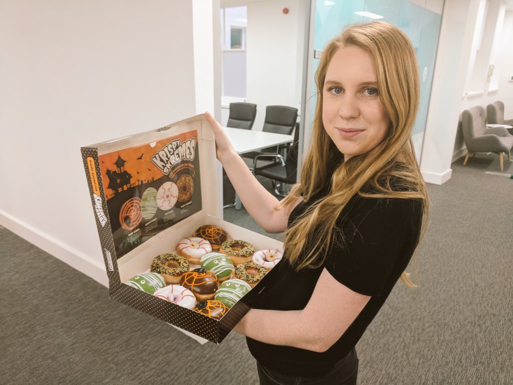 cohortglobal's tweet photo. Happy Halloween from the team at @cohortglobal and @Pureprofile! Bear with us whilst we try to solve the mystery of who offed Nick! https://t.co/G0VrsRWe7C