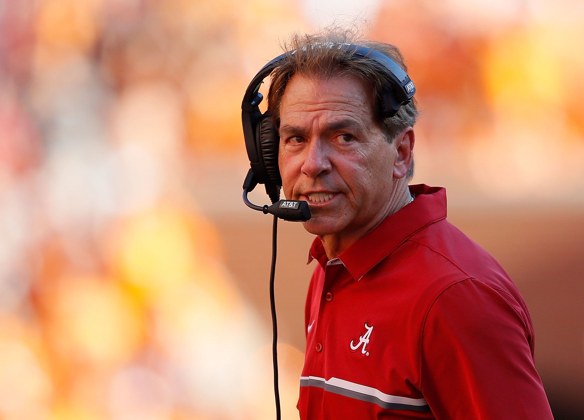 Alabama Happy Halloween Birthday to Nick Saban  via 