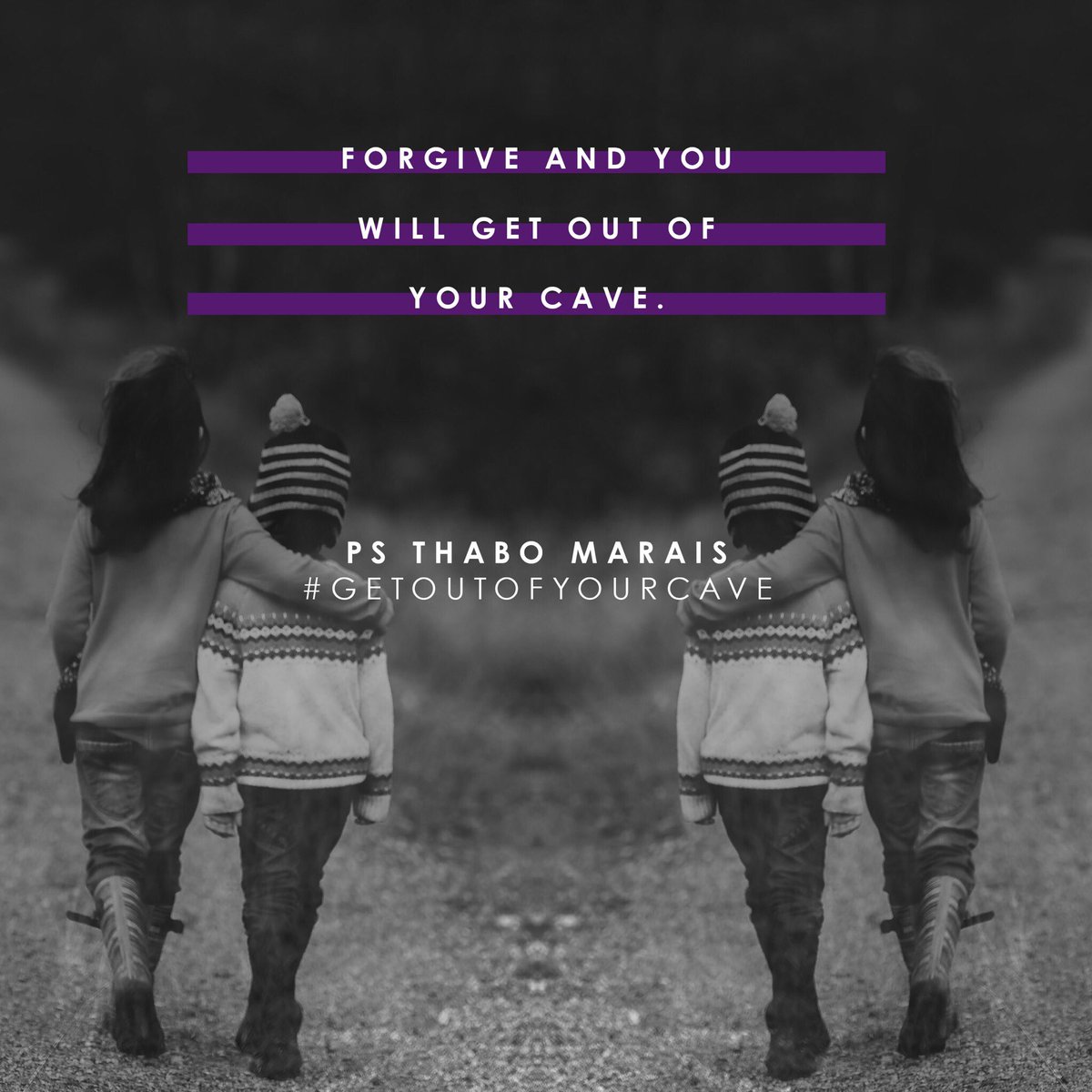 crclondon's tweet image. Forgive and you will get out of your cave.
- Ps Thabo Marais #getoutofyourcave