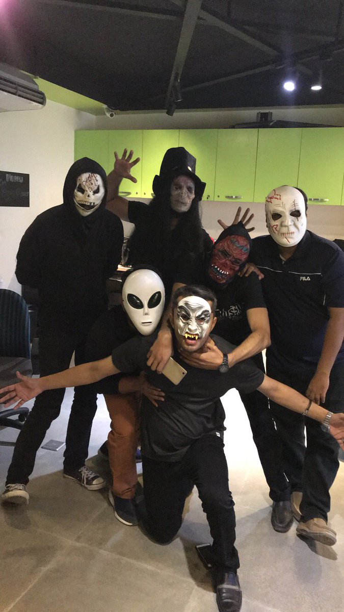 ODAgency's tweet photo. Happy #Halloween from team OD🙌🏼 #HighOnOD https://t.co/9tKTtD7C8w