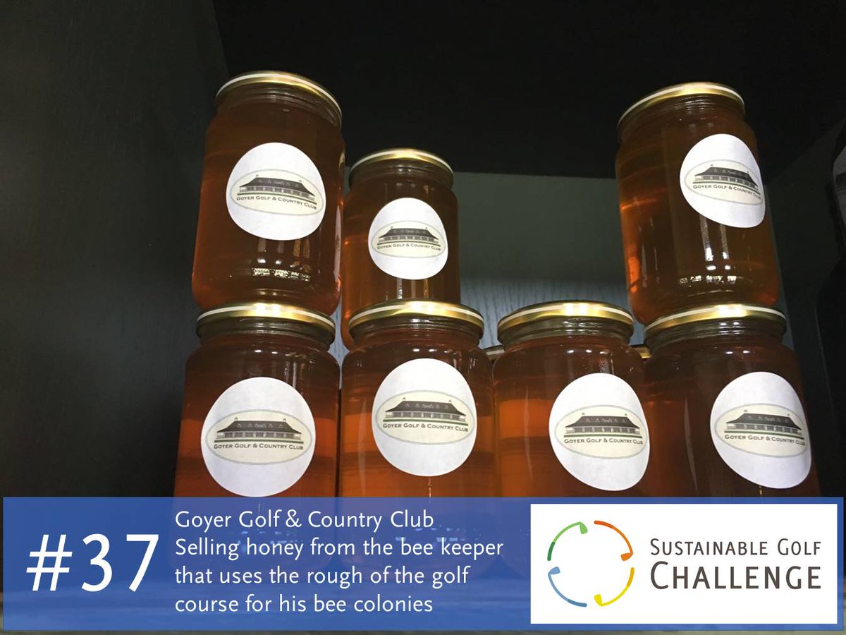 #bigyearchallenge #37: A local beekeeper uses the herbaceous rough of <a href="/goyergolf/">Goyer Golf Club</a> to produce honey #sustainablegolf