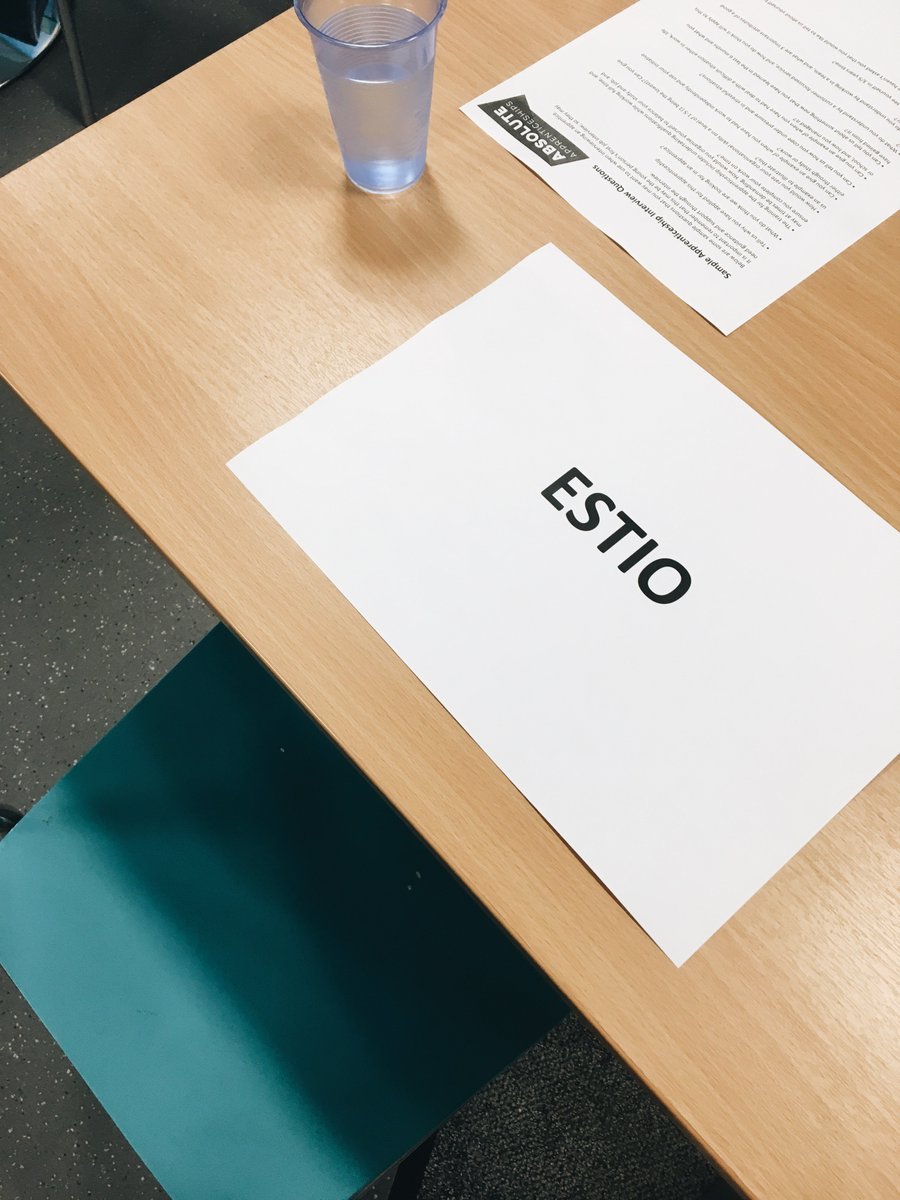 HonorEstio's tweet photo. We're here at @InterserveNews this morning for a speed networking interview event with 15 candidates all interested in IT 💻 @EstioTraining https://t.co/JIIFert5ZH