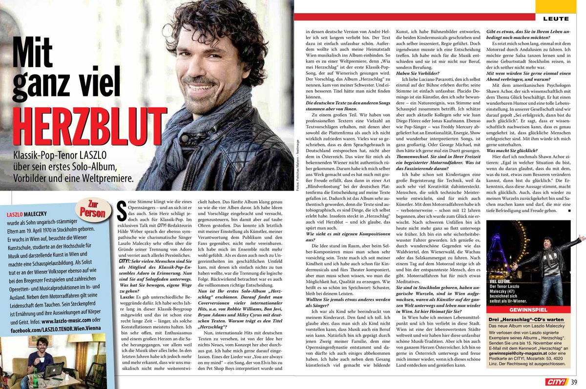 LASZLO Tenor Vienna (@LaszloTenor) / Posts / X