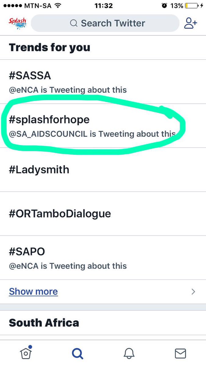 SplashforHope's tweet photo. Trending for a good cause! @SMYN_Chillies @SA_AIDSCOUNCIL @VictorAfrica @msletsike @pholobzin @HealthZA @positivegp #splashforhope https://t.co/zsKyQle4mU