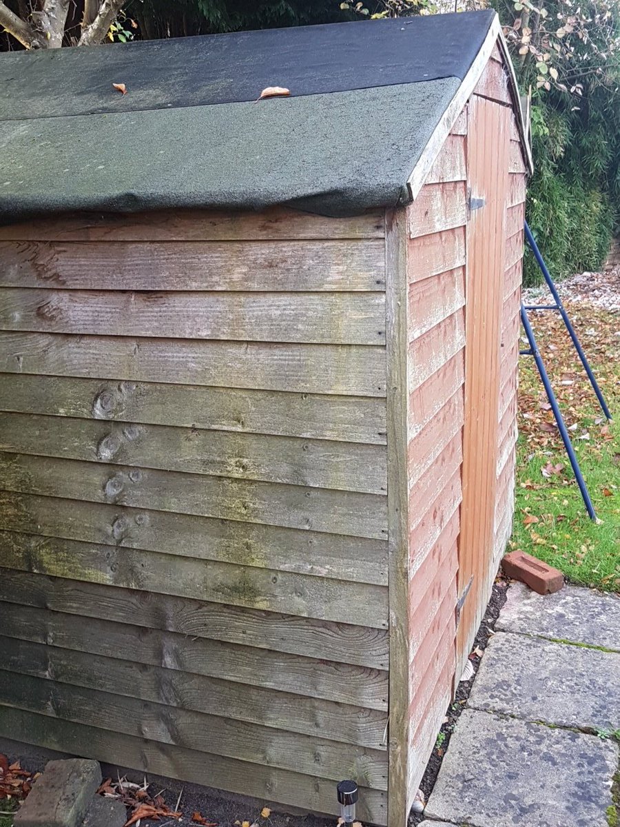 Poole_Handyman's tweet photo. Garden shed before https://t.co/nrZCNHIGHb