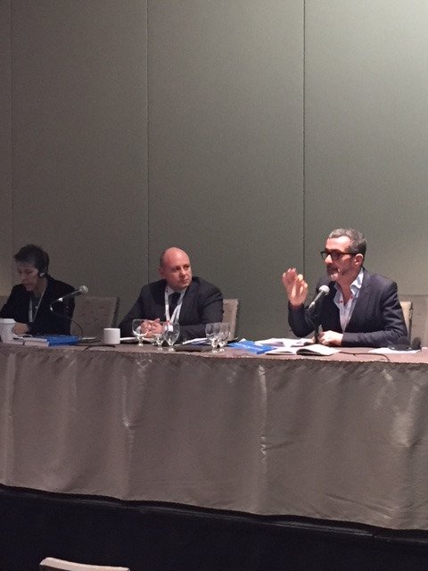 CNBarreaux's tweet photo. Intervention de @RichardSEDILLOT sur l'actu en matière de défense de la défense et d'observation judiciaire. 61ème Congrès #UIAToronto #OIAD https://t.co/2NQpGdSO0E