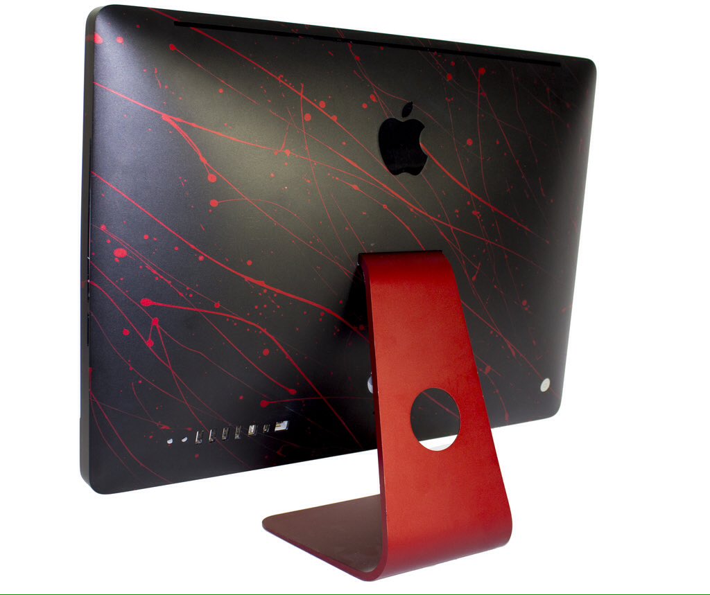 MactasticUK's tweet photo. Make your #iMac look spooktacular with an #anodised finish from https://t.co/Qbb5HlUSul. #Halloween #Apple #tech #design https://t.co/n4UNDSSKMJ