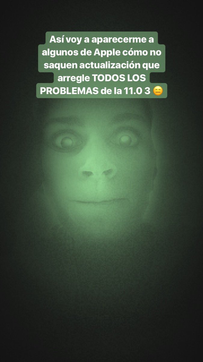 elisabetmoreeno's tweet photo. HOLI @Apple @AppleSupport @apple #iOS1103 #iOS AYUDA DE UNA VEZ. https://t.co/fpSAtEySMC