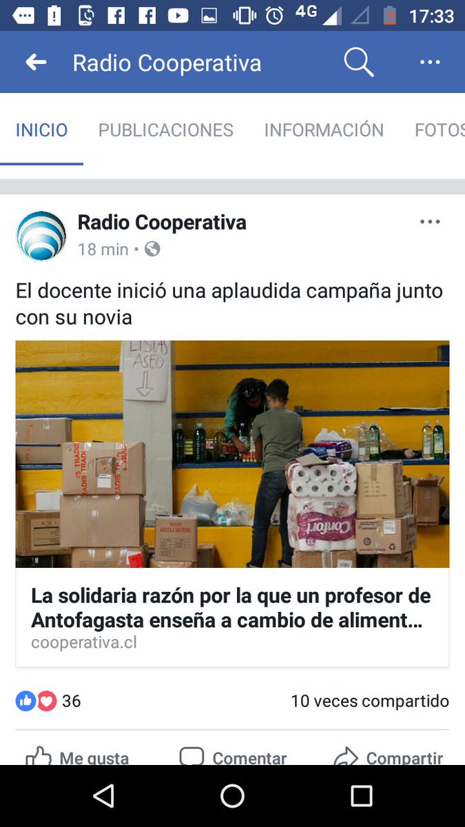 PatricioBaraho4's tweet photo. Profesor Adventista hace conocido el plan "Mas amor en navidad" de una manera diferente y ahora es noticia nacional https://t.co/FbfDkPNJSf