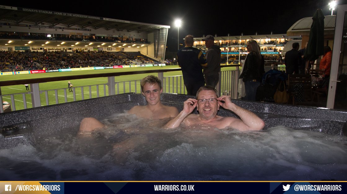 WorcsWarriors's tweet photo. 💧 RETWEET for a chance to WIN 10 PLACES in our @ArcticSpasUK at Warriors vs Sale Sharks this Friday night! 💧

 👉 https://t.co/D2qfjy1q2o https://t.co/50iGJiTF1T