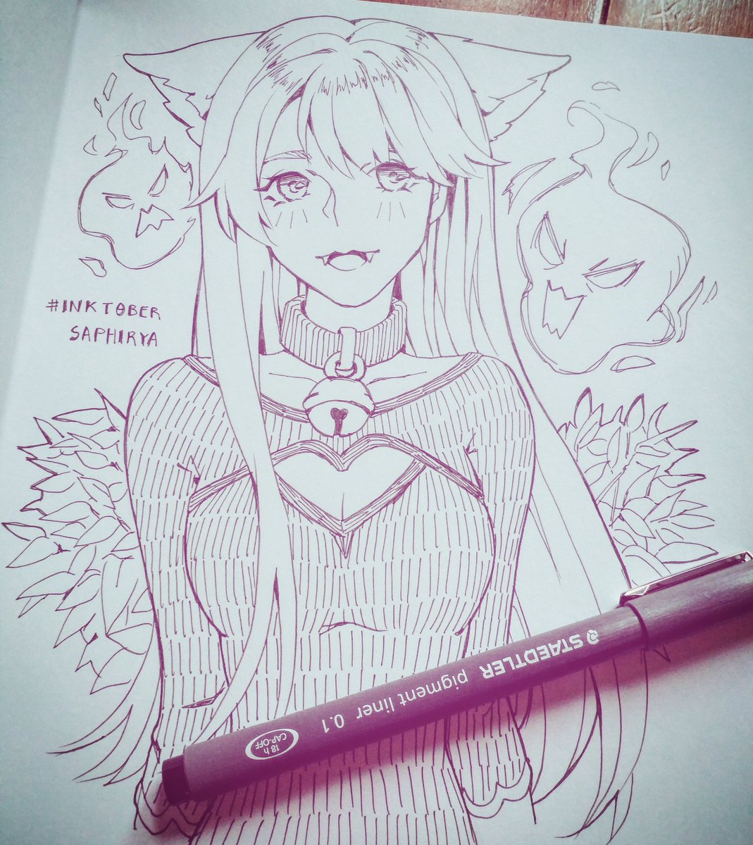 Happy Halloween ! ? #Halloween #inktober2017 #Inktober 