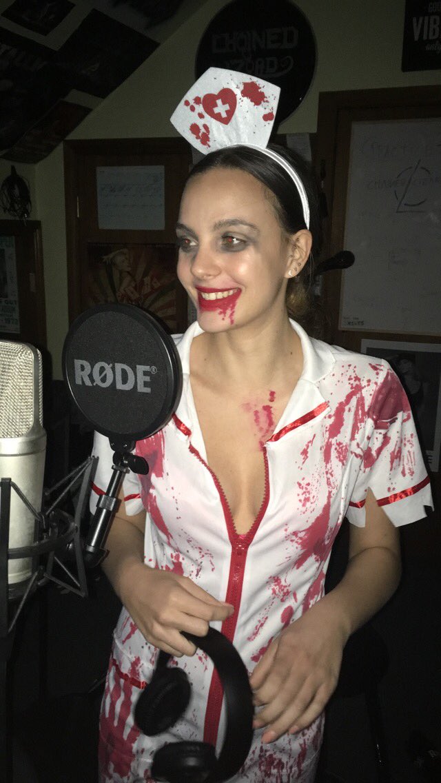 Happy Halloween 👻🚑 #ChainedLizard #Halloween ##Singer #Vocalist #CL #Singing