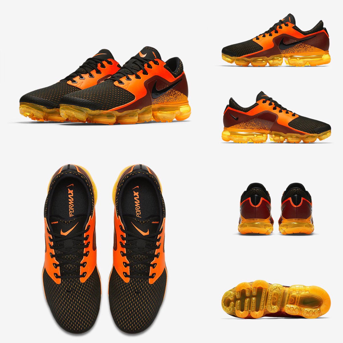godmeetsfashion's tweet photo. NIKE AIR VAPORMAXが11/2(木)にSNKRSで多数発売予定。新しいデザインのVAPORMAXは18,900円 https://t.co/6FjrnvTnBq #vapormax https://t.co/ZPrhxVUZpC