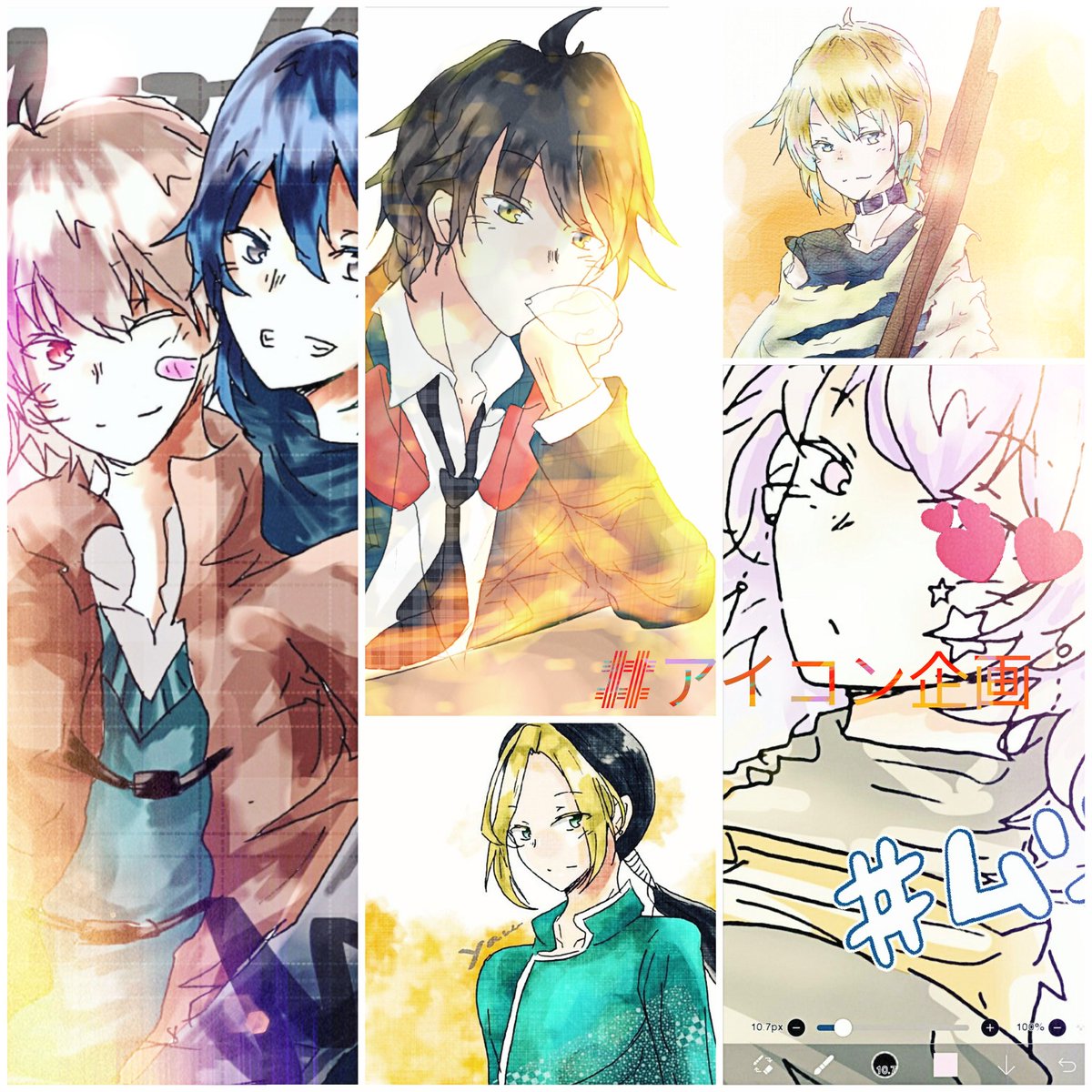 _shion_0911's tweet photo. #アイコン企画
ハロウィンの企画絵も終わったことですし、フォロワーさん300突破記念的なものでアイコン企画します！
使ってくれる方限定で新規さんもどうぞ✨絵柄は画像で確認お願いします🙏
応募はこのツイートをRT＆ふぁぼするだけ(拡散してくださる方はどちらかひとつでおねがいします) https://t.co/JmmMNMszEv