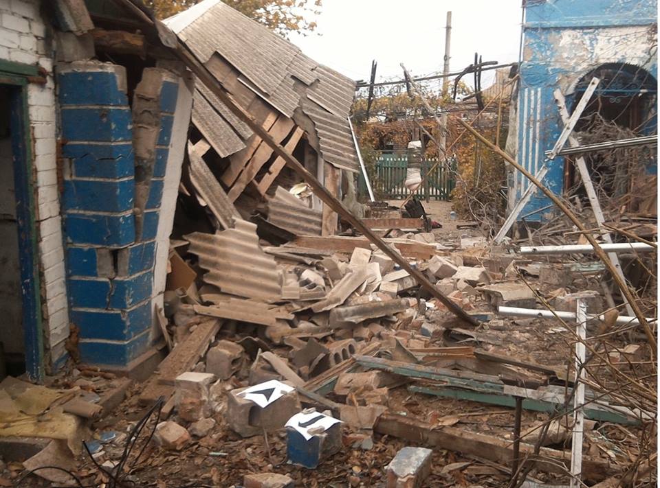 en_informator's tweet image. Damages in #Shirokino after new shelling were fixed. See photo informator.media/en/archives/27…