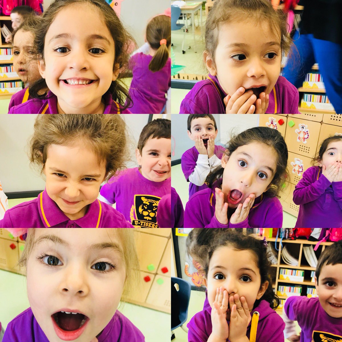 Demetogretmen's tweet photo. #OSBEP etkinliklerimiz ile çocuklarımızın sosyal becerileri ve kendini tanıma becerileri gelişiyor 🤗 #duygularımız @TugbaAbanoz https://t.co/0aM4fYQNN8