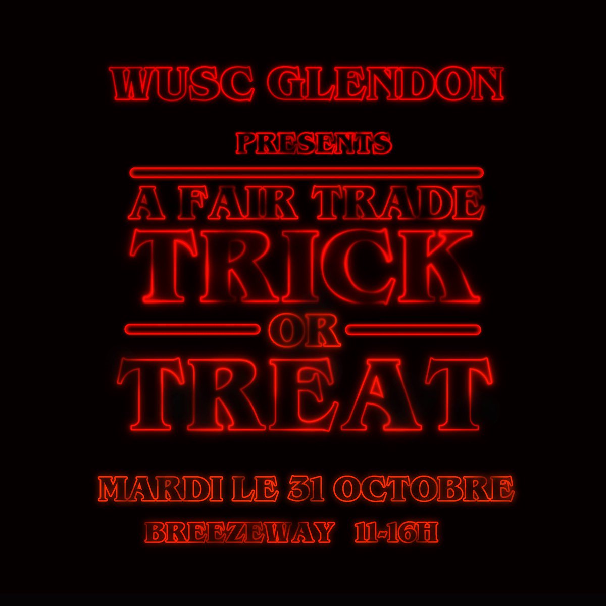 Come visit us today in the Breezeway from 11 am- 4 pm! Learn more about ethical consumption and grab a FREE fair-trade chocolate too!