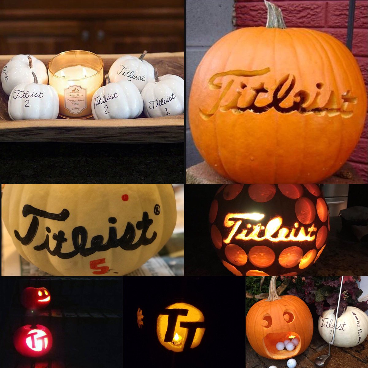 Titleist's tweet photo. Thank you, #TeamTitleist, for making us part of your celebrations - Happy Halloween! https://t.co/OPS0dyjb2w
