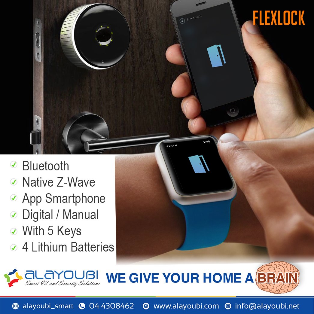 Alayoubitechllc's tweet photo. AUTOMATED LOCK SYSTEM
#bluetoothlock #zwave #digital #manual #keys #batteries #smartlock #security
#technology #homeautomationdubai https://t.co/aUBZ1teQ87