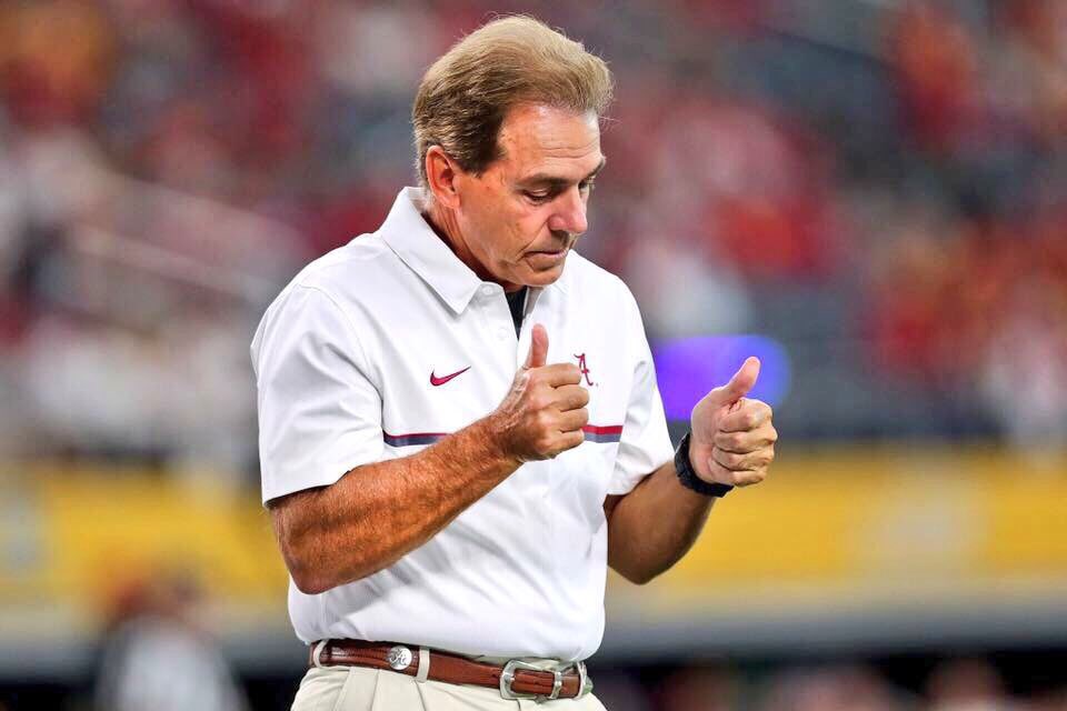  Happy Birthday Nick Saban 

Thank you 