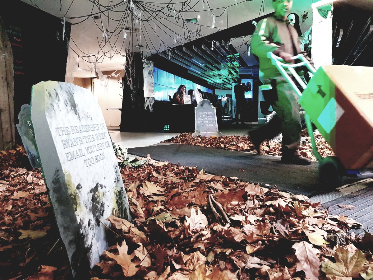 EmotionInsight's tweet image. Another day in the office...

#halloween @SplendidUnltd @Unlimited_Grp