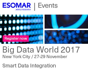 Meet and connect with 150+ likeminded #datascience attendees at #ESOMAR #BigData World this Nov in #NYC! bit.ly/2q18vgS #mrx #IoT