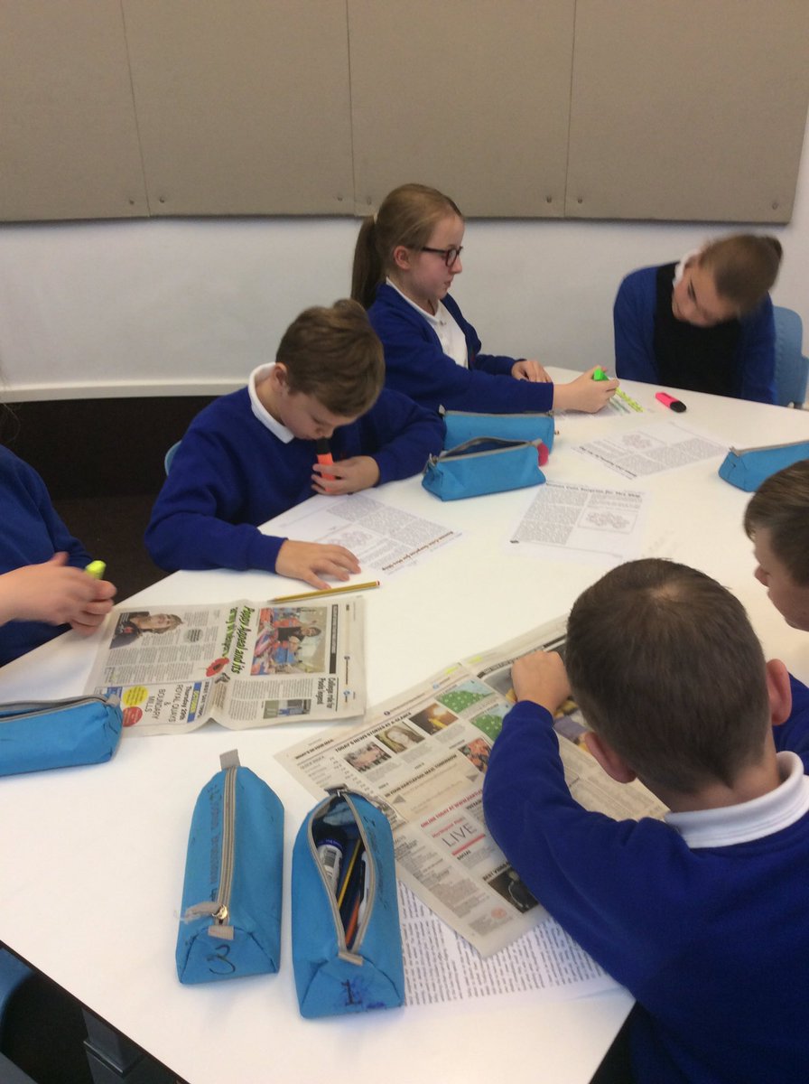 _Mrs_Egan_'s tweet photo. Spotting features of a newspaper report @Y5Jesmond https://t.co/ulnNPtbdxR