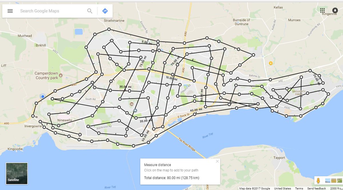 Dundee Cycle Path Map Dundee Cycling Forum On Twitter: "And Here Is 80 Miles Of 'Imaginary Cycle  Path' (Quickly Randomly Plotted) Over Dundee - Enough To Transform The  Whole City Https://T.co/Aeodpkajnq" / Twitter