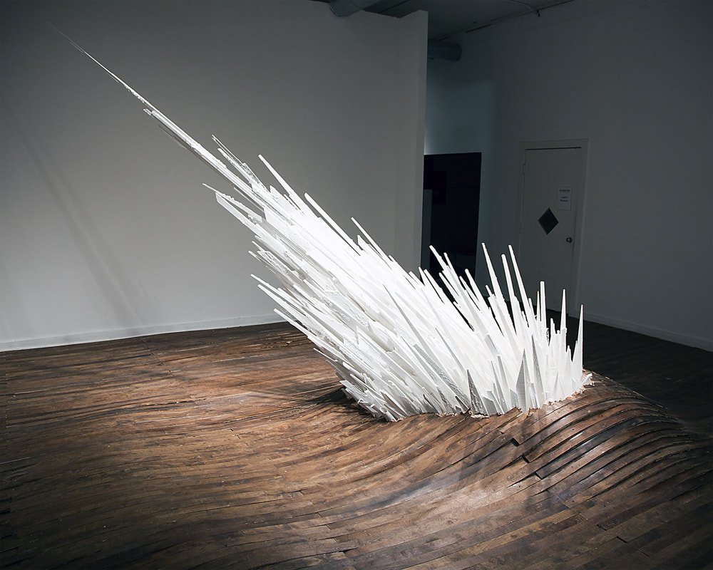 combineed's tweet photo. #JonathanLatiano explores the concepts of labor, presence of fragility and impermanence #contemporarsculpture #contemporaryart #installation https://t.co/w4CBmZ2Q74