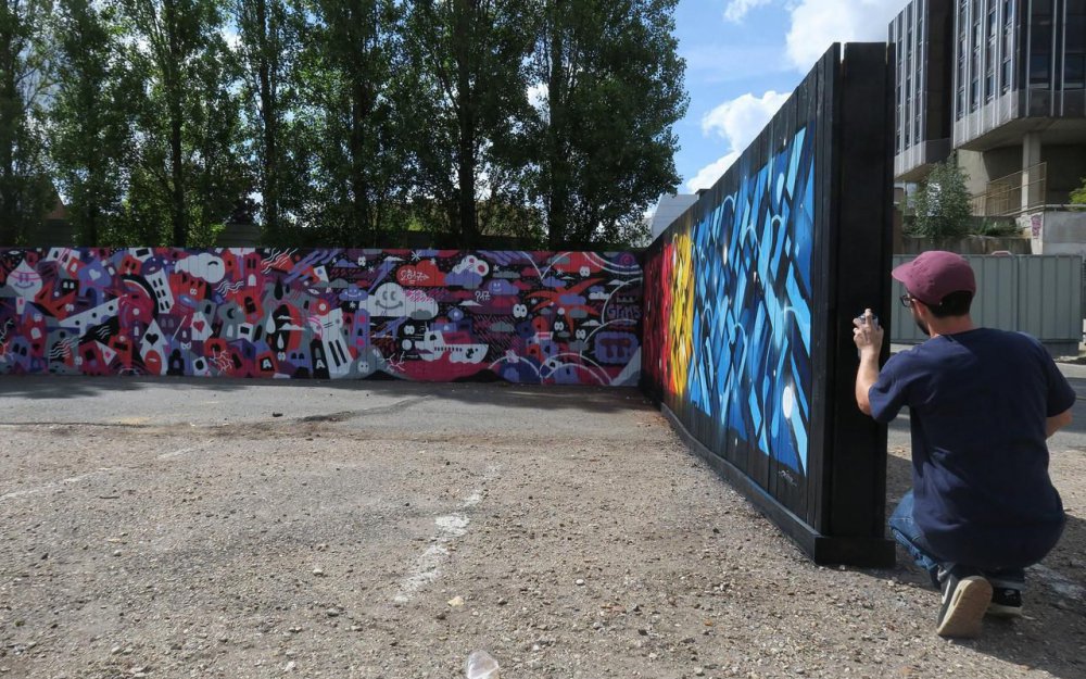 _EpaMarne's tweet photo. .@Montevrain77 : Le chantier de l'#écoquatier embellit par le #StreetArt https://t.co/yofGL6GR2U https://t.co/TiIVT3oHXW