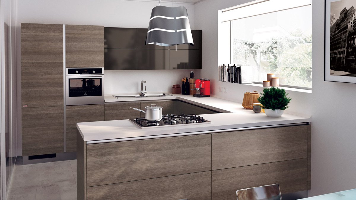 Cucine Con Lavandino Sotto La Finestra