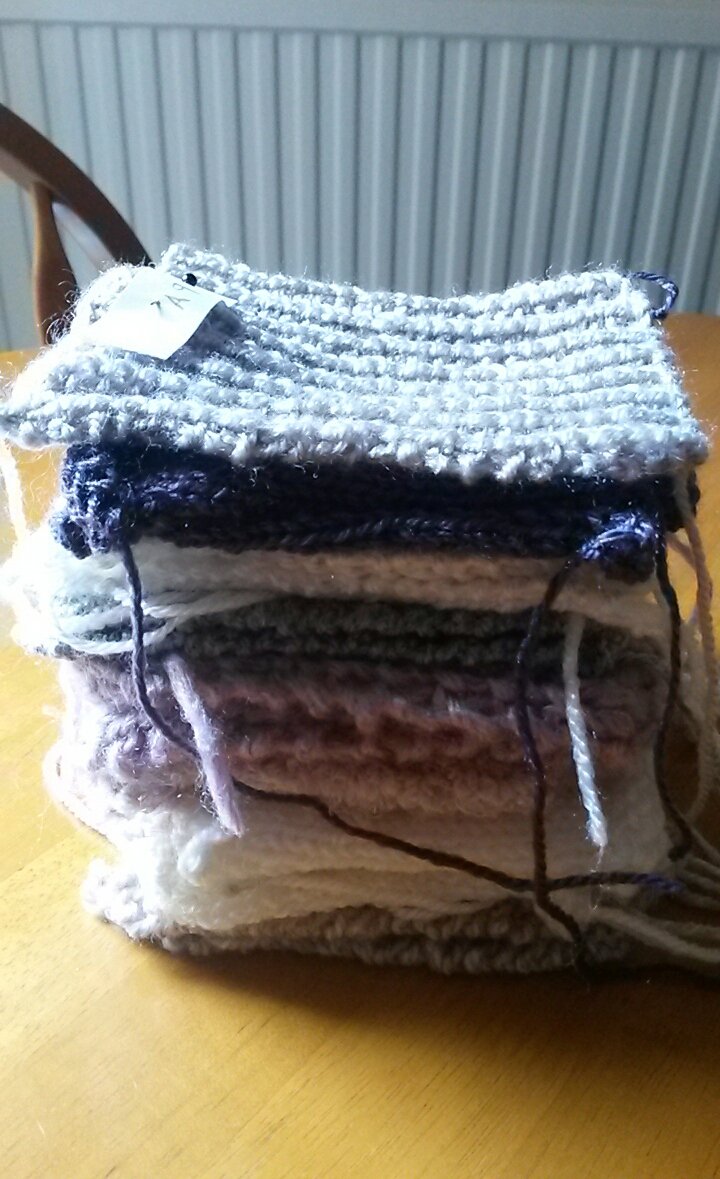 KnitWithMe's tweet photo. Love different stitches and textures can't wait to put a row together #KnitWithMe #Creacrafts #Knitting #Throw ๐ https://t.co/qT4E5qNMFG