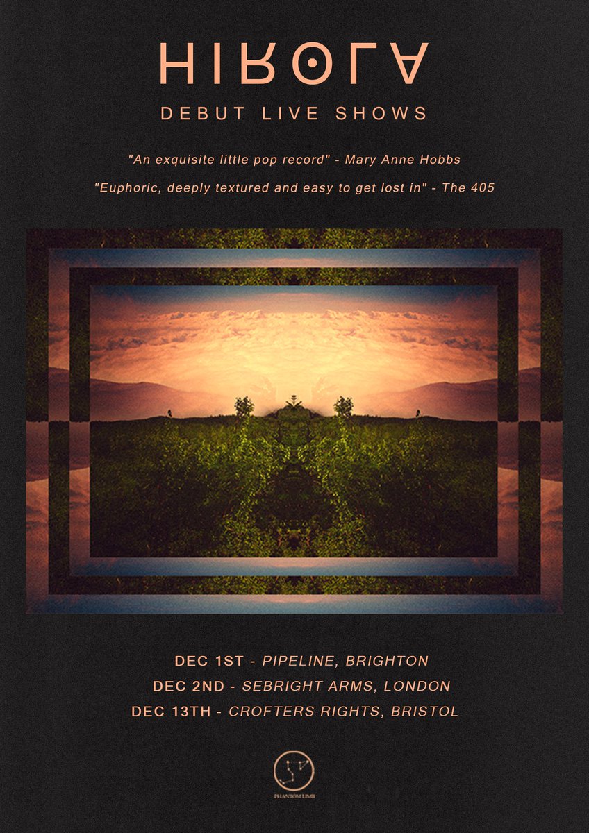 phntmlimb's tweet photo. ICYMI: @HirolaHirola prep their first live dates in support of their beautiful debut mini-album, released Nov 17th: https://t.co/HianBdHT1z https://t.co/gkWA24ktp5