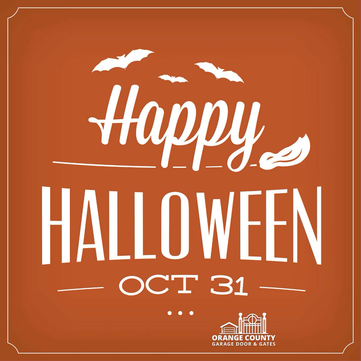 garage_county's tweet photo. Happy Halloween! https://t.co/OROvGSo12S #HappyHalloween #Overheadgaragedoorrepair #GaragedoorinstallationOC #OC #OrangeCounty https://t.co/yFzlxWdGWj