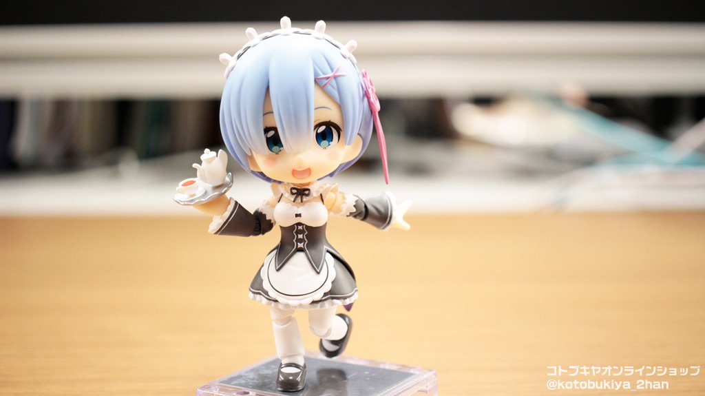 Twitter पर コトブキヤオンラインショップ キューポッシュ レム ただいま好評発売中 T Co Ije9mnb2ya キューポッシュ ラム は来年1月発売予定 キューポッシュ リゼロ