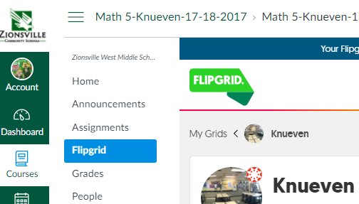 MrCoachK15's tweet photo. No trick - all treat connecting @CanvasLMS with @Flipgrid! Now back to amplifying #StudentVoice 📣💚 #FlipgridFever🔥#YouKnuevenLearn @zwmsnews https://t.co/K7Ij26QRNj