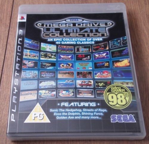 VGDealsSega's tweet photo. #Sega #Megadrive: Ultimate Collection (#Sony #Playstation 3, #retrogaming #ebay🇫🇷 🔥🔗https://t.co/deeLOrduDl https://t.co/Y3yRIhAml3