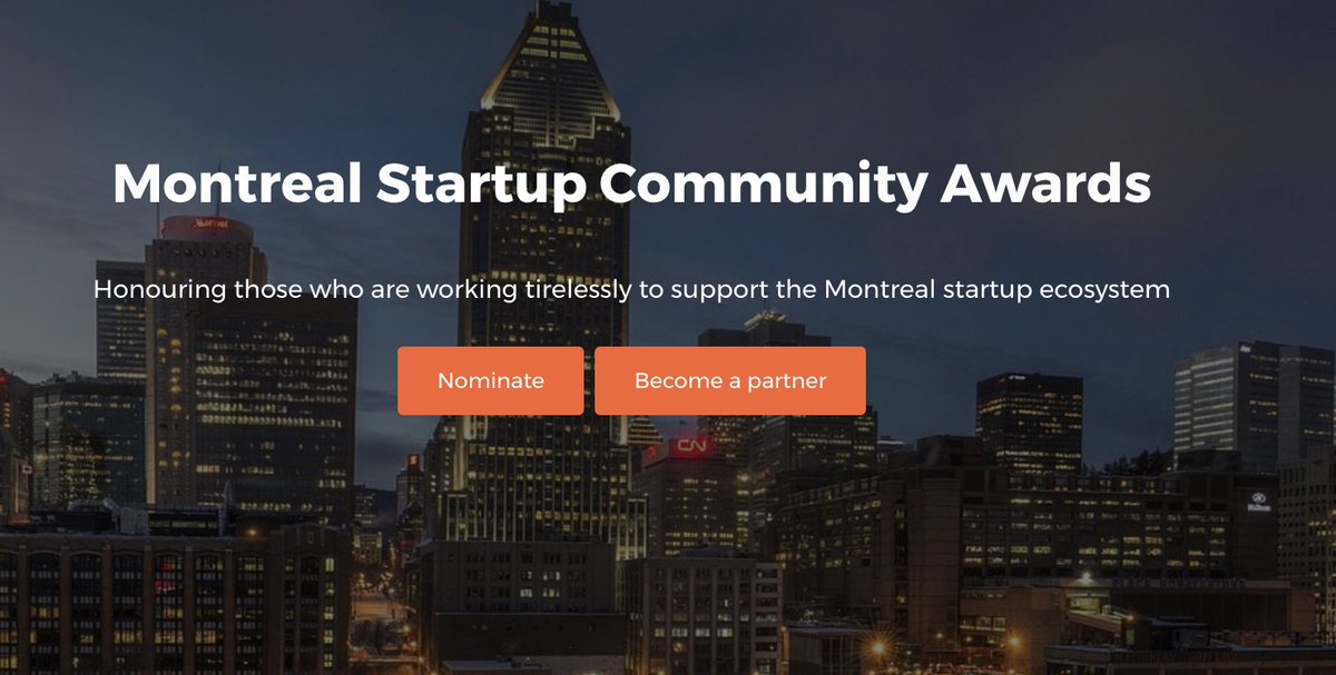elantechco's tweet photo. Hey #montreal #startup community, don't forget to nominate people dedicated to catalyze our ecosystem!! https://t.co/hBMlJtsdr9 Please RT :) https://t.co/9j9pbvYqVs