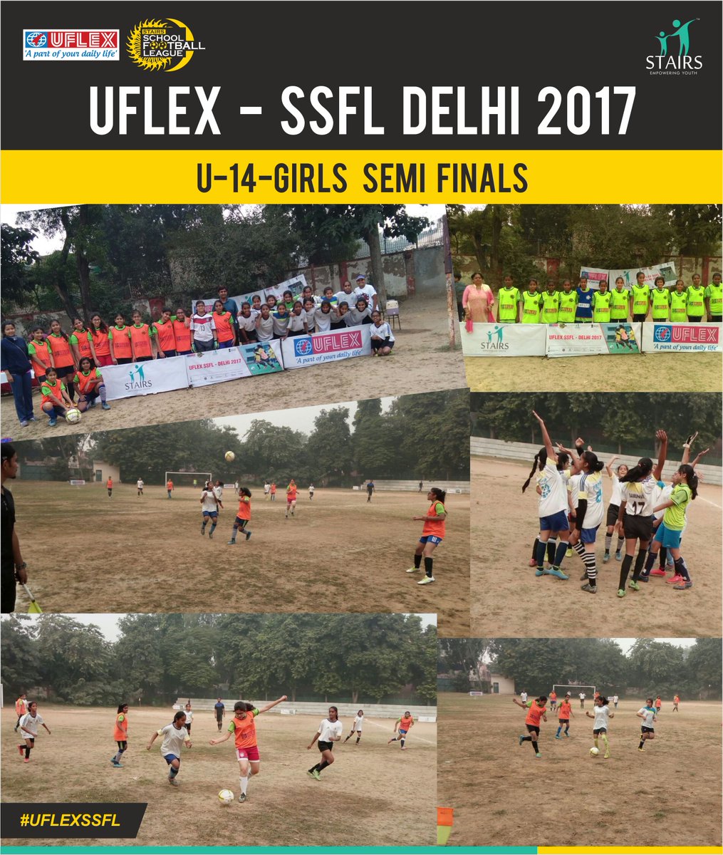 UflexKheloDilli's tweet photo. #UflexSSFL Delhi 2017: Match of New Delhi U-14 Girls Semi Finals 31-Oct-2017 #Football #RightToPlay https://t.co/KMZcOEY3DT